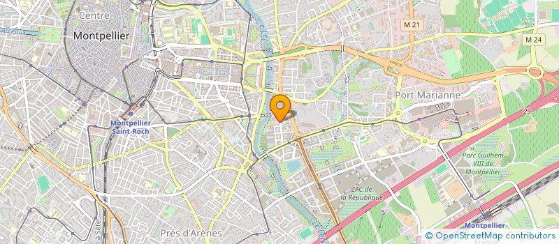 localisation de l'entreprise MOMA CONSULTING  MONTPELLIER