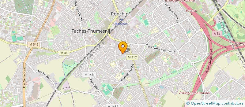 localisation de l'entreprise MOMA GATO  FACHES-THUMESNIL