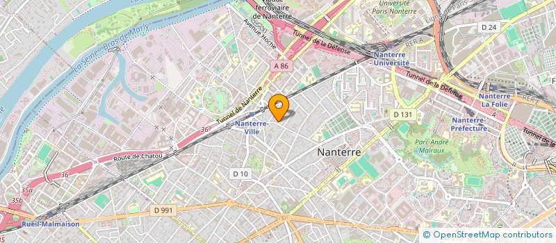 localisation de l'entreprise MOMA IMMOBILIER  NANTERRE