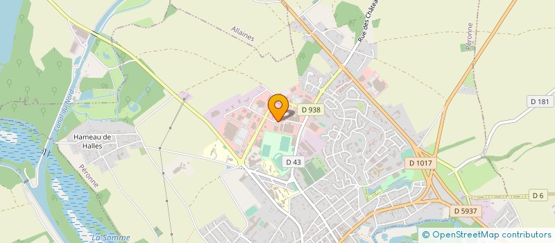 localisation de l'entreprise MOMAFI  PERONNE