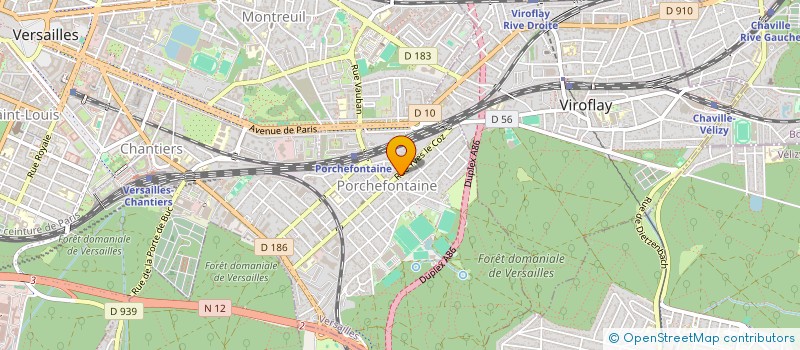 localisation de l'entreprise MOMAVALI FRANCE à VERSAILLES