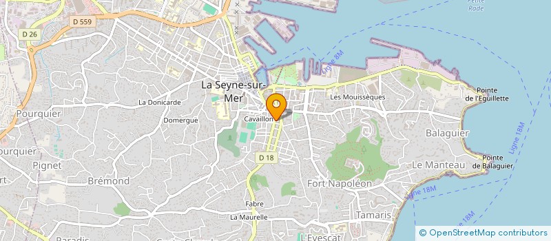 localisation de l'entreprise MOMAX à LA SEYNE-SUR-MER