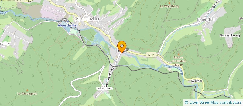 localisation de l'entreprise MOMBERT MOTOCULTURE SERVICES  ABRESCHVILLER