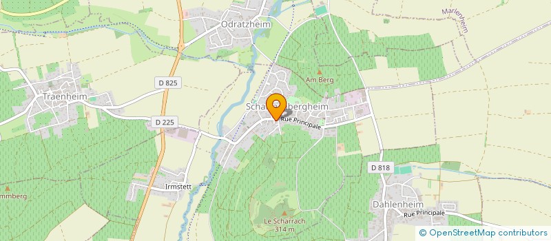 localisation de l'entreprise MOMBITZ  DAHLENHEIM