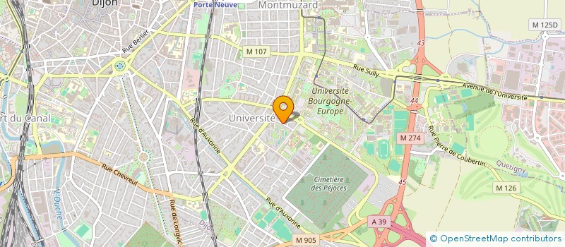 localisation de l'entreprise MOMBOURG à DIJON