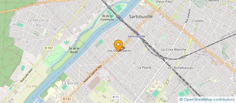 localisation de l'entreprise MOMENT D'EVASION à SARTROUVILLE