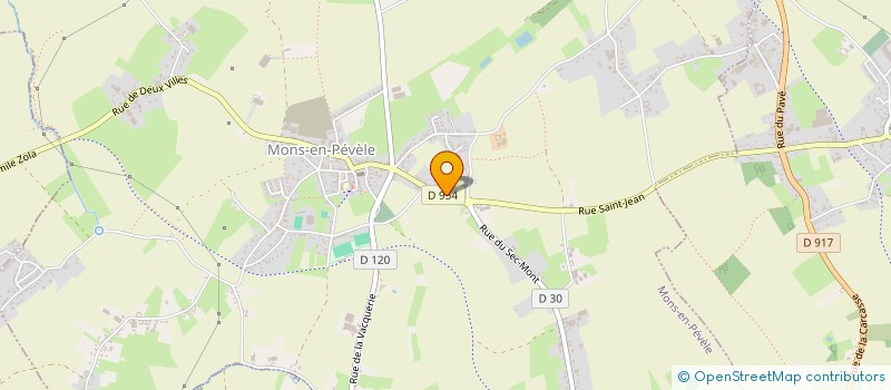 localisation de l'entreprise MOMENT DE SOI  MONS-EN-PEVELE