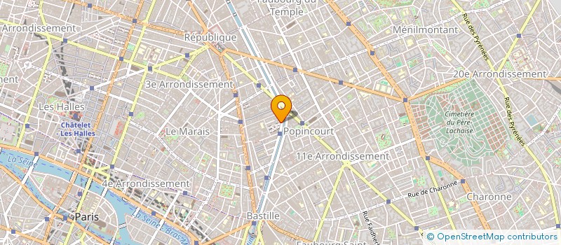 localisation de l'entreprise MOMENT FACTORY SEPT  PARIS