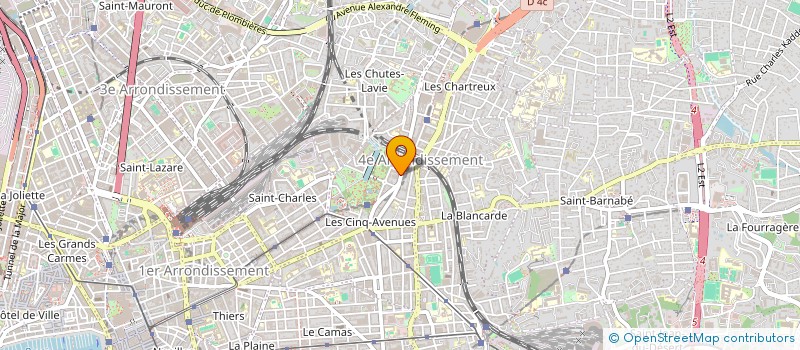 localisation de l'entreprise MOMENT'S PIZZA à MARSEILLE