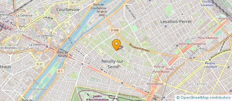 localisation de l'entreprise MOMENT SAVEURS à NEUILLY-SUR-SEINE