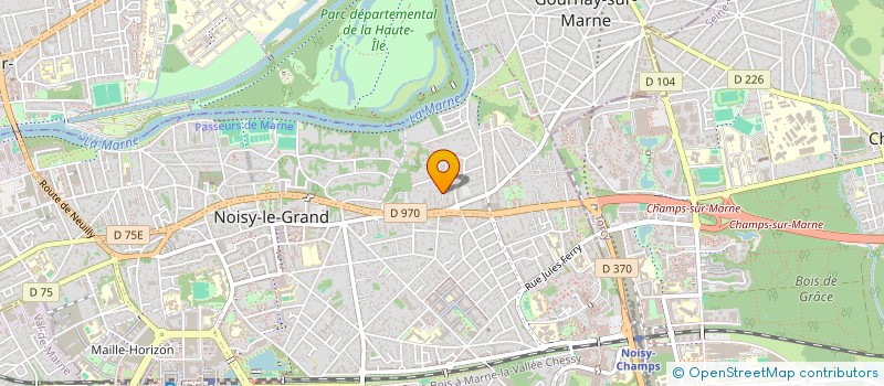 localisation de l'entreprise MOMENT SOPHRO  NOISY-LE-GRAND