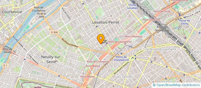 localisation de l'entreprise MOMENTO à LEVALLOIS-PERRET