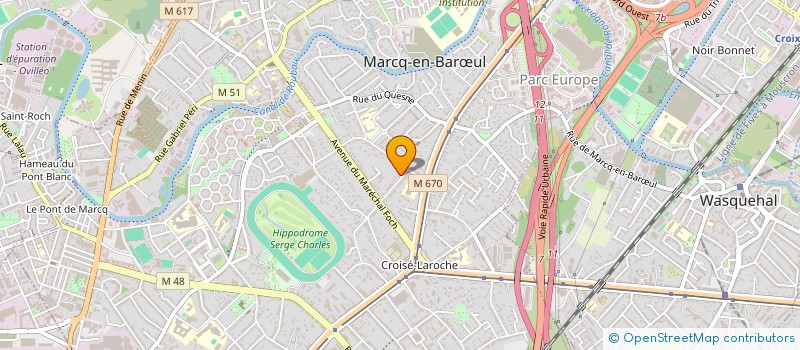 localisation de l'entreprise MOMENTOM à MARCQ EN BAROEUL
