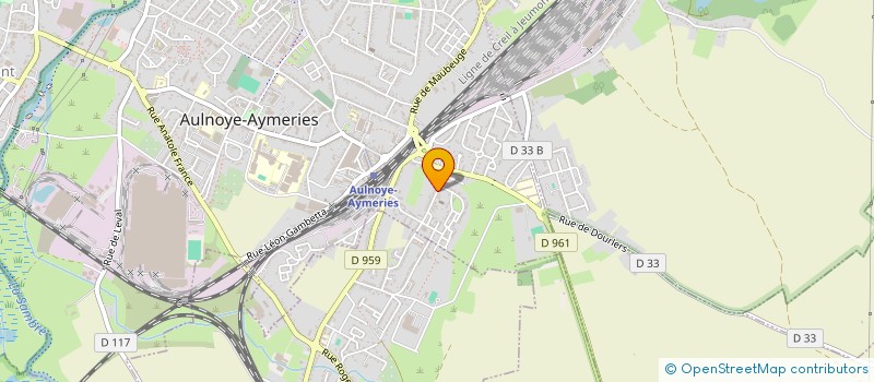 localisation de l'entreprise MOMENTS DE DANSE  AULNOYE-AYMERIES