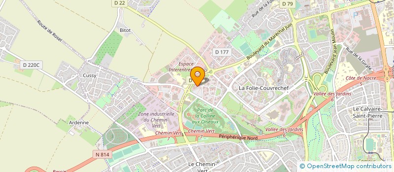 localisation de l'entreprise MOMENTTECH à CAEN