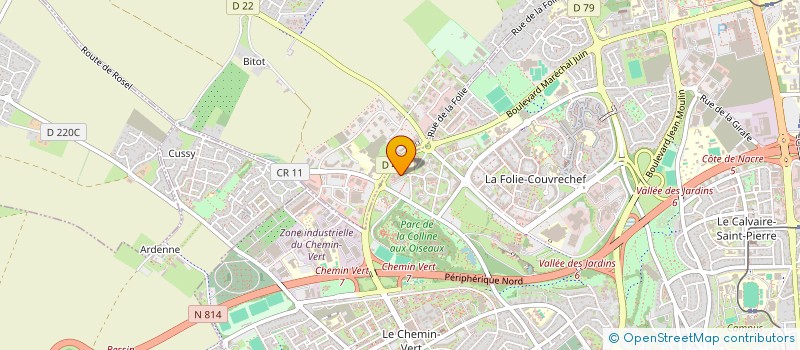 localisation de l'entreprise MOMENTTECH-IA à CAEN