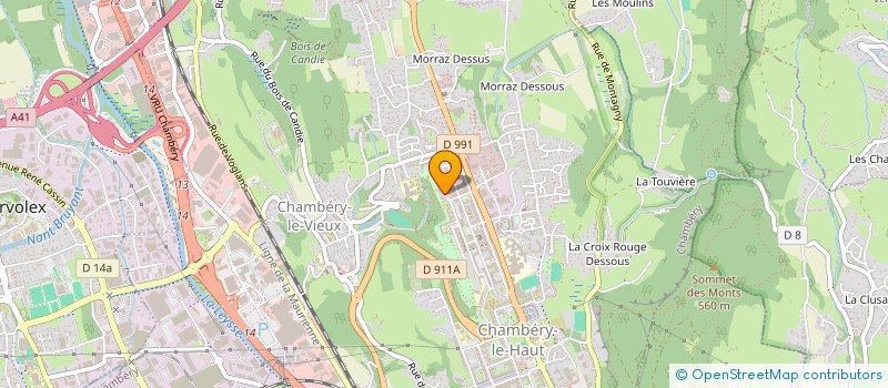 localisation de l'entreprise MOMENTUM 60  CHAMBERY