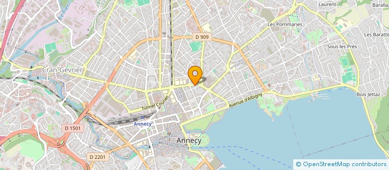 localisation de l'entreprise MOMENTUM à ANNECY