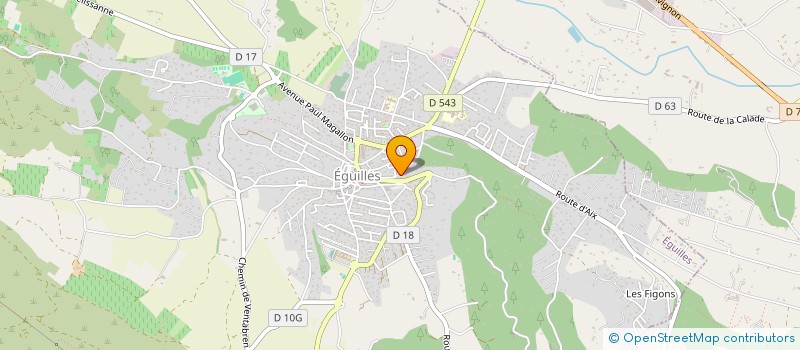 localisation de l'entreprise MOMENTUM CONSEIL  EGUILLES