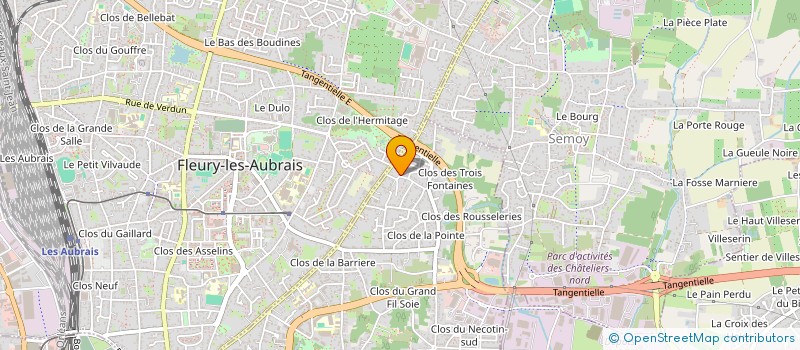 localisation de l'entreprise MOMENTUM ERGONOMIE à ORLEANS