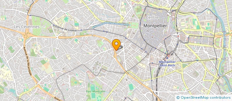 localisation de l'entreprise MOMESU ARCHITECTES à MONTPELLIER