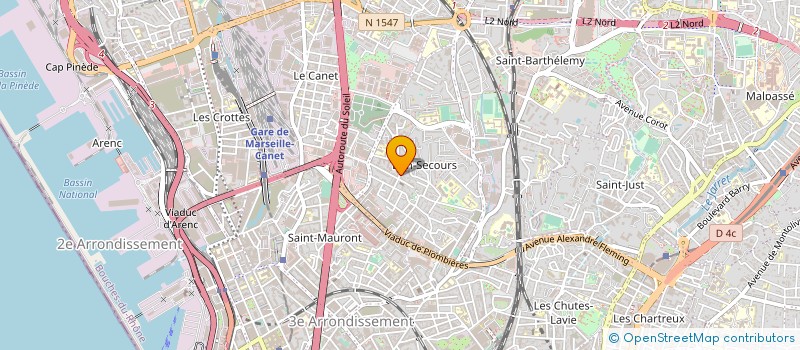 localisation de l'entreprise MOMI à MARSEILLE