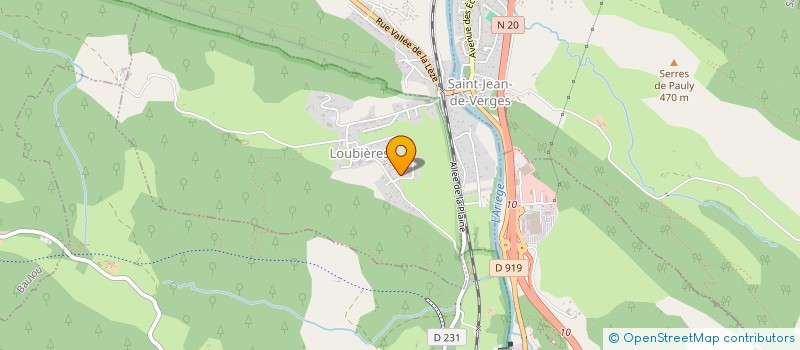 localisation de l'entreprise MOMI à LOUBIERES