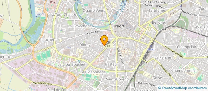localisation de l'entreprise MOMI  NIORT