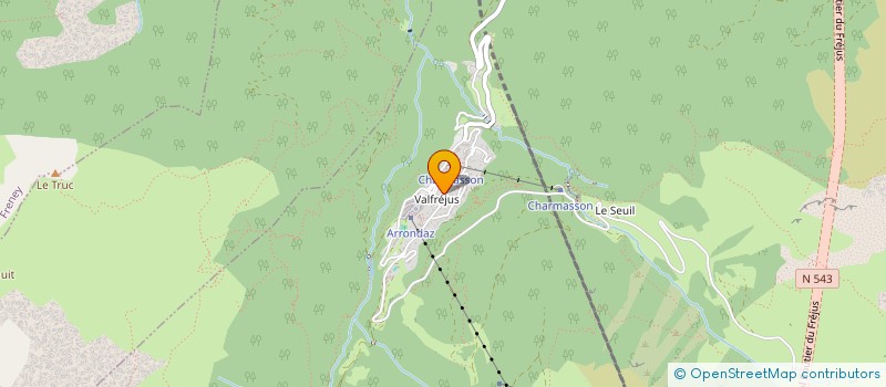 localisation de l'entreprise MOMI  MODANE