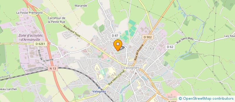 localisation de l'entreprise MOMI  VALOGNES