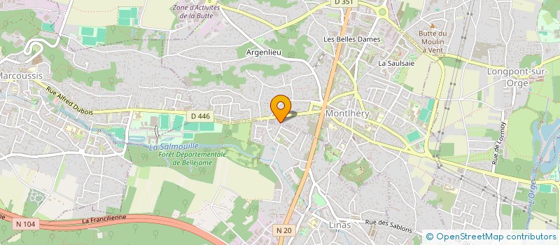 localisation de l'entreprise MOMKEN à MONTLHERY