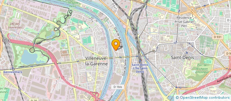 localisation de l'entreprise MOMMA  L ILE SAINT DENIS