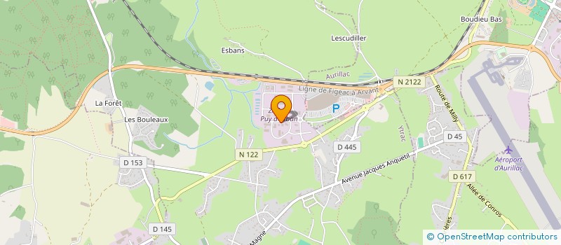 localisation de l'entreprise MOMMALIER FORESTIER SOULIER OU MFS PAR ABREVIATION à YTRAC