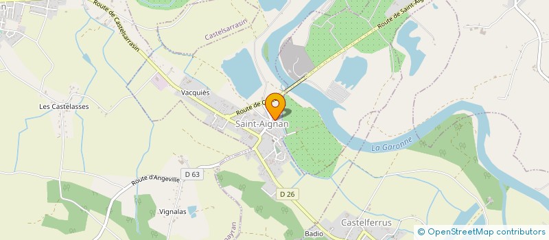localisation de l'entreprise MOMMAYOU à SAINT-AIGNAN