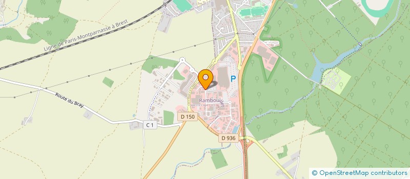 localisation de l'entreprise MOMMERS PRINT SERVICE FRANCE à RAMBOUILLET