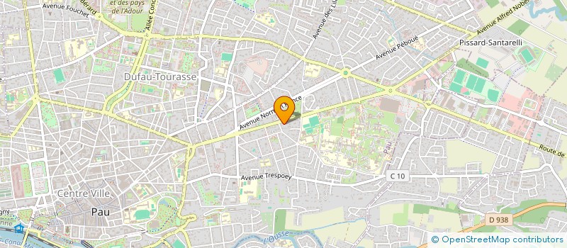 localisation de l'entreprise MOMO à PAU