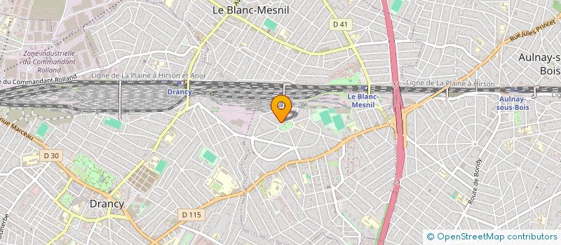 localisation de l'entreprise MOMO AUTOS à LE BLANC-MESNIL
