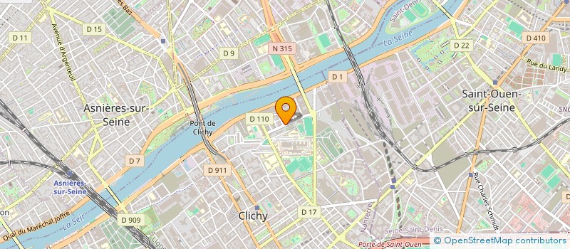 localisation de l'entreprise MOMO ESPORTS à CLICHY