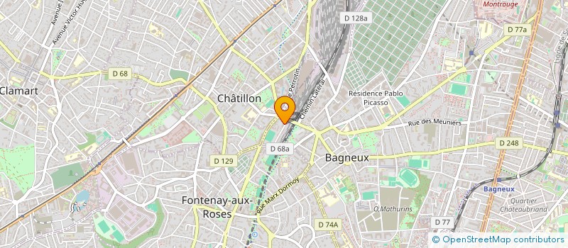 localisation de l'entreprise MOMO NUMERO UNO PRESTIGE à BAGNEUX