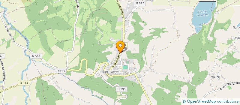 localisation de l'entreprise MOMOFRAN  LEMBEYE