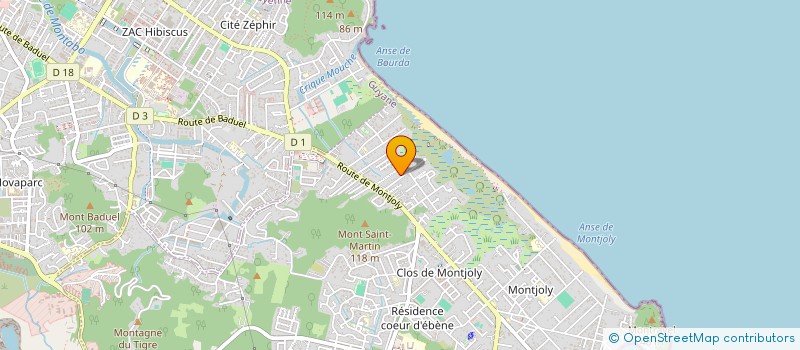 localisation de l'entreprise MOMOH  REMIRE MONTJOLY
