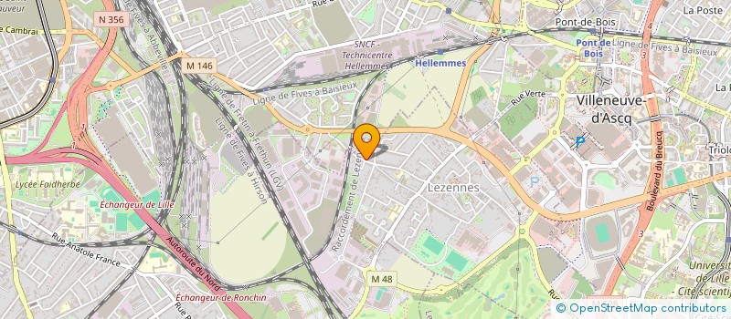 localisation de l'entreprise MOMONT CONSEIL  LEZENNES