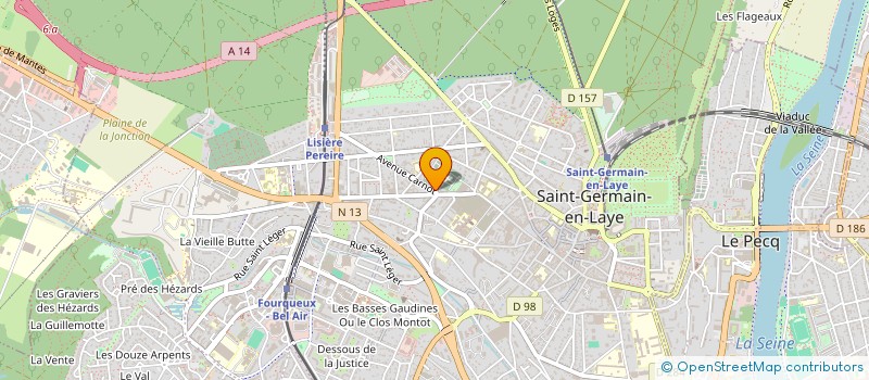 localisation de l'entreprise MOMS SPAGHETTI  SAINT-GERMAIN-EN-LAYE