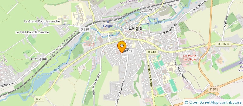 localisation de l'entreprise MOMSEDUC à L'AIGLE