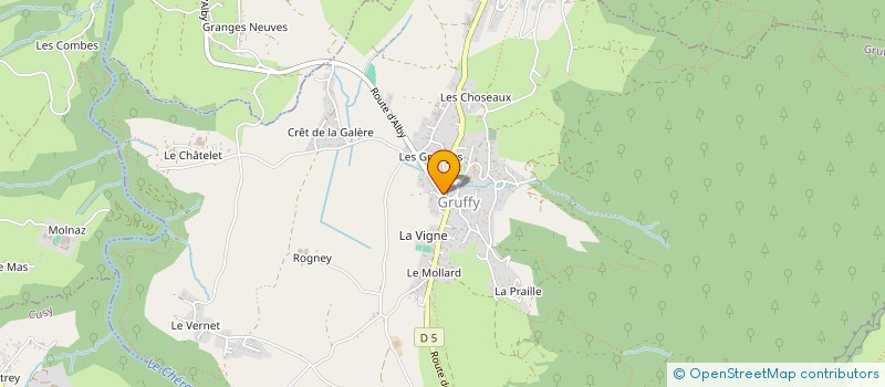 localisation de l'entreprise MON 1ER BOUCHON  GRUFFY