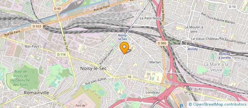 localisation de l'entreprise MON à NOISY-LE-SEC