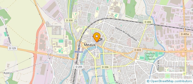 localisation de l'entreprise MON AGENCE INFLUENCE à MEAUX