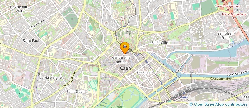 localisation de l'entreprise MON ALLIE ENERGIE FRANCE  CAEN