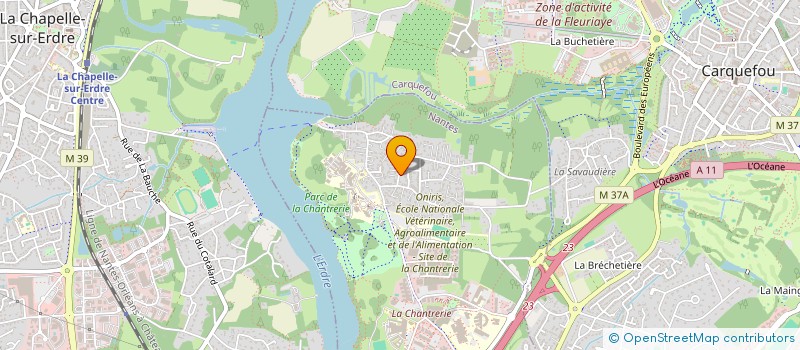 localisation de l'entreprise MON ALTER EGO à NANTES