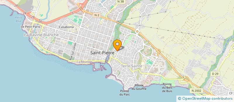 localisation de l'entreprise MON AMI GUIGNOL à SAINT-PIERRE
